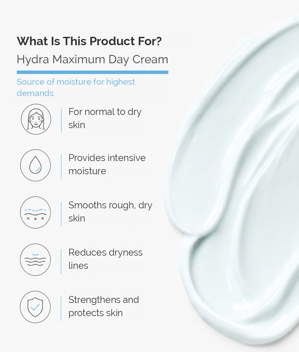 Hydra Maximum Day Cream - Official skincare shop - Dr. med